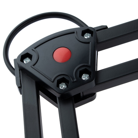 Stolní lampa LED na kreslení 7W 480lm 4500K 120° černá s držákem