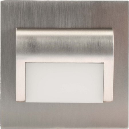 Schodové svítidlo DECORUS 9 LED lampa 1.2W Satin ProVero Neutrální bila 4000K