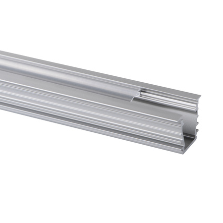 Hliníkový profil pro povrchovou montáž LED pásku Eloxovaný 1m PROFILO Kanlux 10ks.