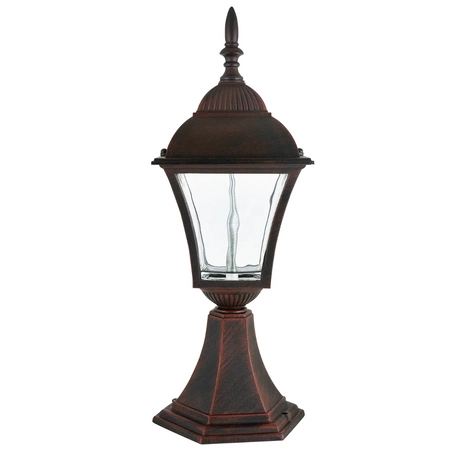 Zahradní lampa LED Outdoor Pole Standing 6W 350lm 3000K Warm 120° Maroon IP43 Paris Sanico Goldlux