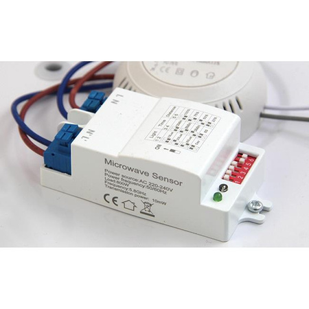 Stropní svítidlo LED Plafond 2x E27 s mikrovlnným senzorem SOLEN square silver