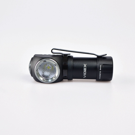 LED dobíjecí vodotěsná čelová svítilna 10W 600lm 5700K A055H VIDEX