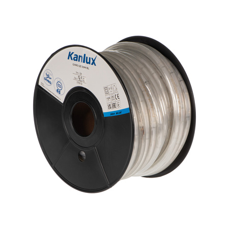 LED světelná hadice flexibilní hermetická 60W 210V modrá 9,5lm/m IP65 30m GIVRO Kanlux