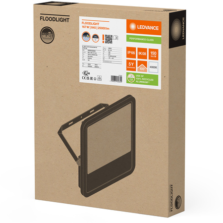 LED reflektor 167W 25000lm 4000K IP66 černý LEDVANCE reflektor