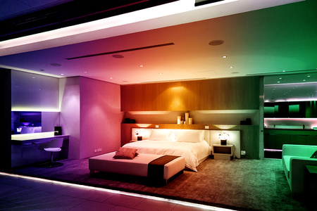 LED žárovka GU10 5W KOBI SMART WIFI RGB WW TUYA Intelligent Stmívatelné