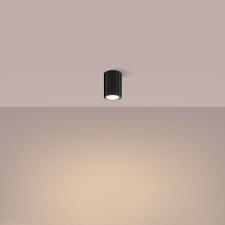 Stropní svítidlo Tuba Spot GU10 Black Carbon Deep Space SL.1568 Sollux