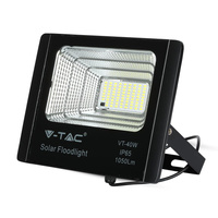 Reflektor LED 16W 4000K IP65 + Solární panel S dálkovým ovládáním VT-40W V-TAC