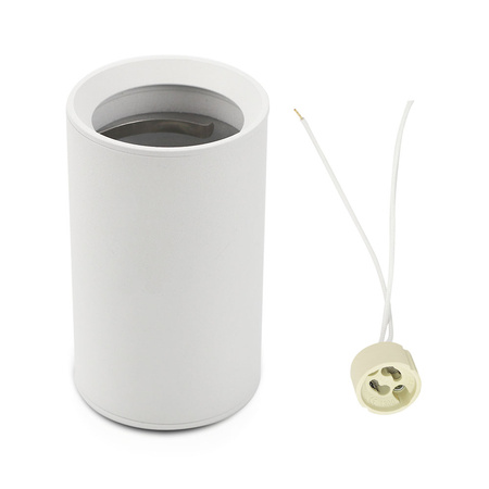 Bodové stropní svítidlo GU10 kulaté bílé VT-807 V-TAC