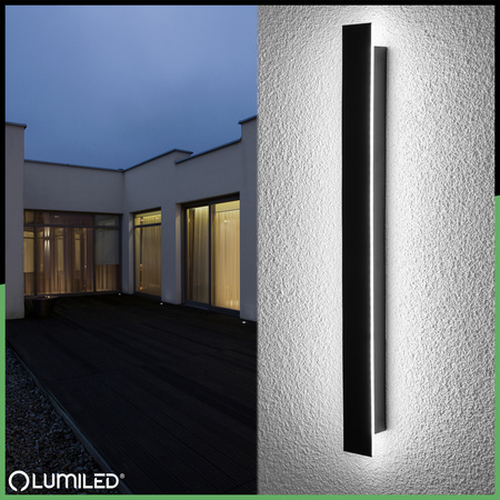 Zahradní nástěnná lampa 20W, 4000K IP65 PELIO LUMILED