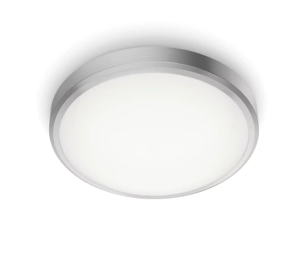 Plafond LED lampa pro povrchovou montáž DORIS 17W 4000K IP44 31cm Satin PHILIPS