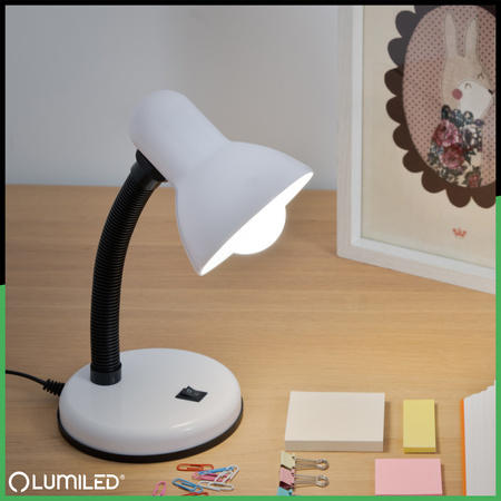 Stolní lampa Školní Noční E27, Nastavitelná LUMILED