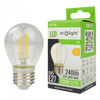 LED žárovka Ball P45 E27 2W 240lm 2700K Warm FILAMENT Ecolight