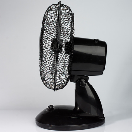 Stolní ventilátor Cirkulátor vzduchu Stojací stolní ventilátor 37cm 21W Černý