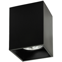 Přisazené čtvercové stropní svítidlo JUPITER K11 DOWNLIGHT E27 Black