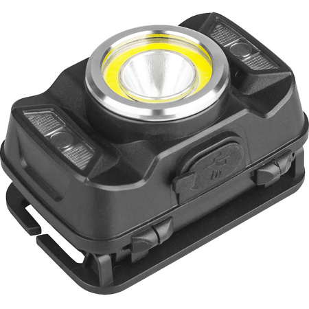 Dobíjecí LED čelovka s pohybovým senzorem XTE 5W + COB 10W VA0025 VAYOX