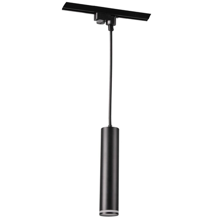 Sada přípojnic 1-fázová lišta + 3x reflektor GU10 černý PARIS Sanico Goldlux