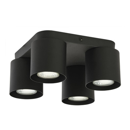 VICO BLACK Spot Black Moderní stropní svítidlo pro povrchovou montáž 4xGU10 3412 TK Lighting