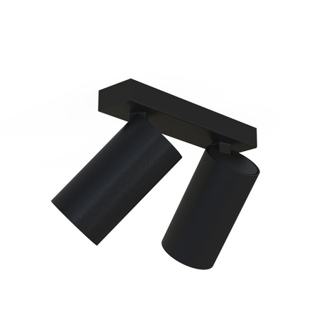 MONO II 7841 Nowodvorski Černý bodový reflektor 2xGU10 pro povrchovou montáž Moderní