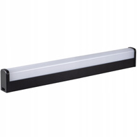 LED nástěnné a stropní svítidlo koupelnové svítidlo 20W 4000K IP44 80cm černá KANLUX