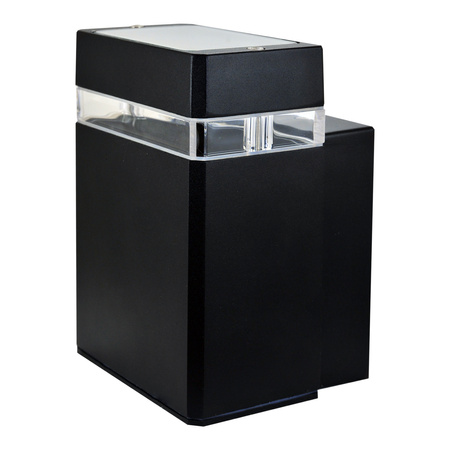 Zahradní nástěnné svítidlo Gilbert IP44 Y217 1xGU10 GOLDLUX (Polux) černá