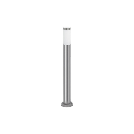 Venkovní LED zahradní svítidlo TORCH E27 IP44 Tyč 65cm Bílá Chrome RABALUX