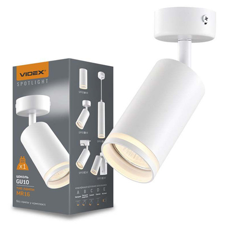 Nástěnné svítidlo Nástěnné svítidlo 1x GU10 White MARTIN Videx