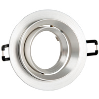 Bodové svítidlo MR16 stříbrné 12 V LIKA Sanico Goldlux pro vestavbu do zdi