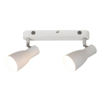 Bodové stropní svítidlo 2x E27 White Minimalist Ebony 6027 Rabalux