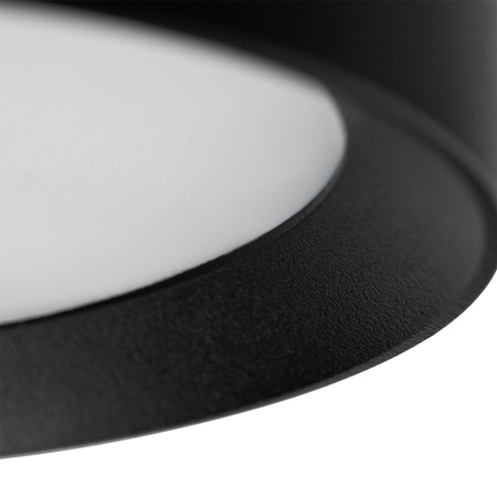 Povrchové svítidlo HALOGEN SUNLA Tuba Gx53 LED Spot Nástěnné svítidlo Stropní válec Černá LUMILED