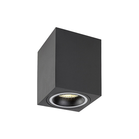 Stropní svítidlo pro povrchovou montáž Square GU10 Black Modern Cobalt Rabalux