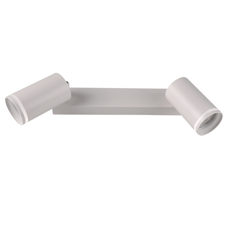 Nástěnné a stropní bodové svítidlo 2x GU10 White PARIS Sanico Goldlux