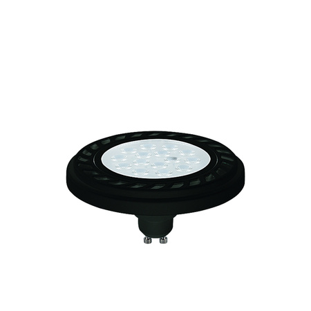 LENS 9213 GU10 ES111 LED žárovka 9W 800lm 4000K Neutrální bila Black 30° Nowodvorski