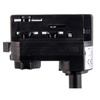 Lampa GU10 Black Track Light pro třífázové koleje