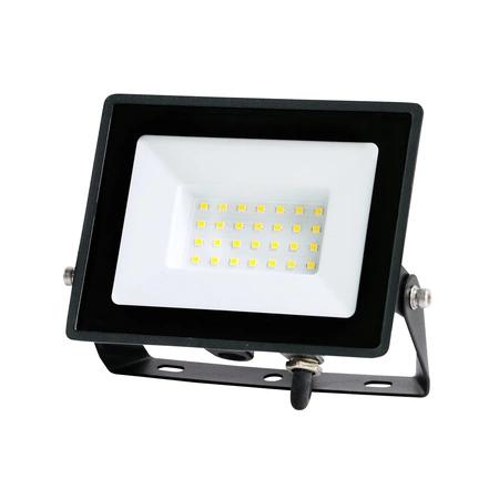 Venkovní zahradní LED reflektory 30W 2505lm 4000K Neutrální 120° IP65 IK05 Černá MH Kobi