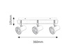 Nástěnné svítidlo LED GU10 15W 1290lm 4000K White Modern Steve 5499 Rabalux