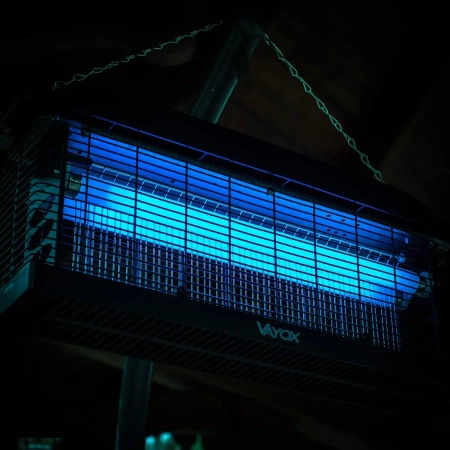 Insekticidní lampa Elektrická past UV 120m2 30W na mouchy Komáři Hmyz VAYOX
