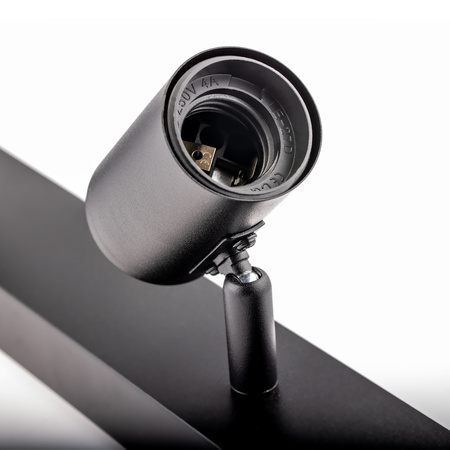 Stropní svítidlo SPOT TUBA Reflektor Halogenové svítidlo 4x E27 GLASA LUMILED