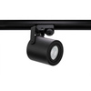 GU10 Matt Black Track reflektorová lampa pro jednofázové tratě