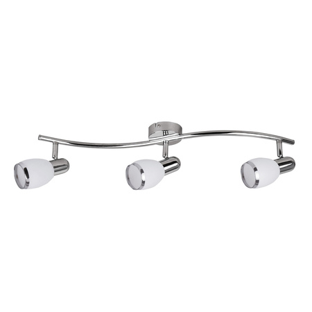Bodové stropní svítidlo 3x E14 Chrome Modern Elite 6062 Rabalux