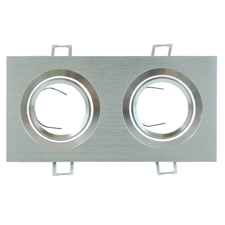 Stropní svítidlo DOUBLE SOUTH OPAL GOLDLUX (Polux) SILVER G10