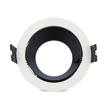 Zapuštěné stropní svítidlo GU10 Očko kulaté Bílá/Černá VT-872 V-TAC