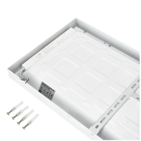 Povrchový LED panel 36W 4320lm 4000K 120° neutrální bílá 30x120cm Brisbane Kobi