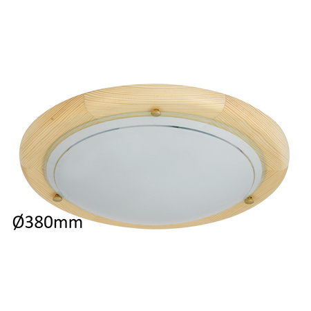 Plafond LED stropní svítidlo Povrchová montáž 2x E27 krémová Classic Ufo Rabalux