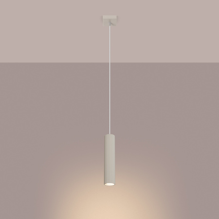 Stropní závěsné svítidlo Tuba Spot GU10 Beige Carbon Deep Space SL.1592 Sollux