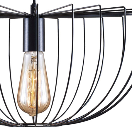 Závěsné stropní svítidlo E27 Black Jasmina Sanico Goldlux