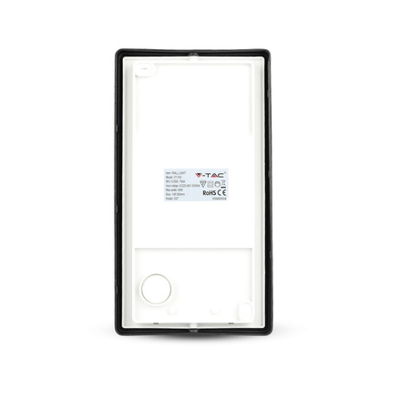 Zahradní lampa Elevation Nástěnná lampa E27 Mléčná Mosaic Černá Matné Stínidlo VT-745 V-TAC