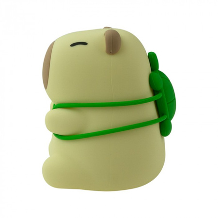 Dětské LED noční světlo 2,5W 3000K Warm + Multicolour RGB dobíjecí 1200mAh béžová KAPIBARA MARY'S