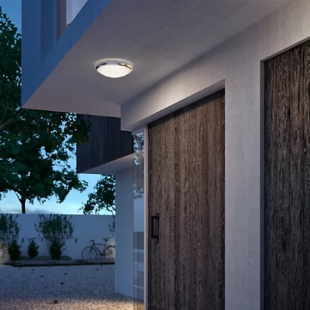 LED venkovní stropní zahradní svítidlo DORIS myGarden 6W 4000K IP54 nástěnné svítidlo stříbrné PHILIPS