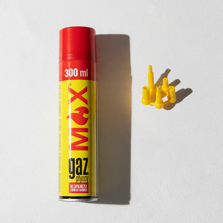 Plyn do zapalovačů Univerzální plynová kartuše 300 ml