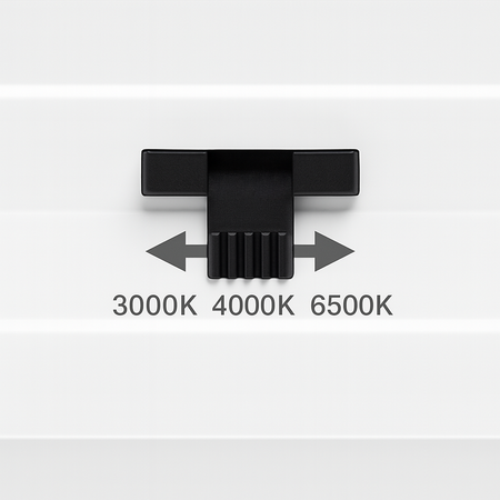 Plafond LED stropní svítidlo 24W 2500lm CCT 140° Square Povrchová montáž Bílá Videx